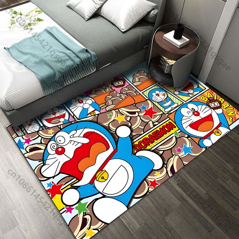 Luxury Home Textiles Usa - Tapete com estampa do Doraemon e