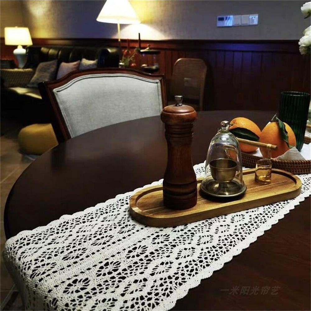 Toalha de mesa de crochê de al - Home Textiles Discount avaliação e preço