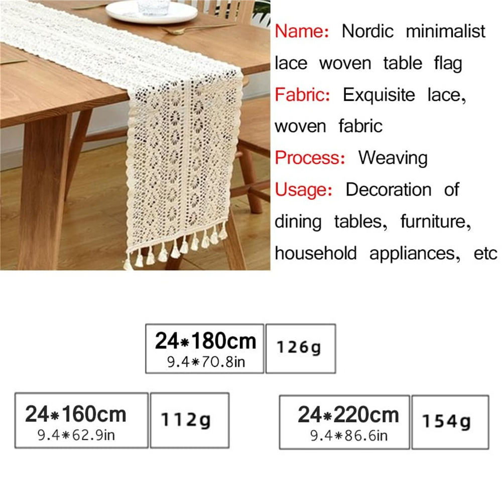 Toalha de mesa de crochê de al - Home Textiles Discount avaliação e preço