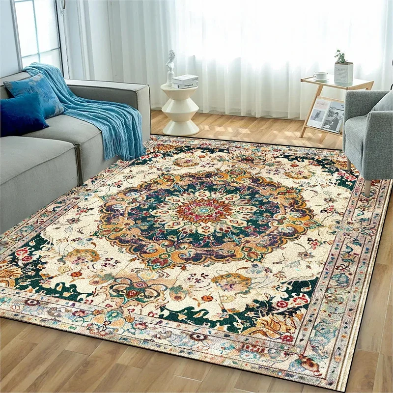 Estilo persa do vintage área t - Luxury Home Textiles Usa avaliação e preço