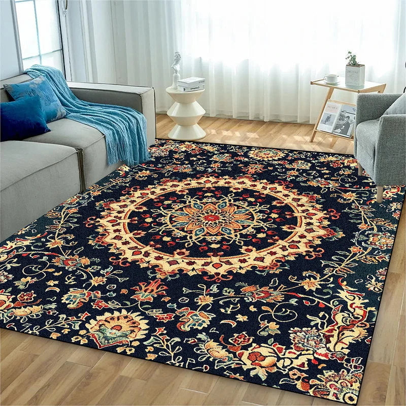 Estilo persa do vintage área t - Luxury Home Textiles Usa avaliação e preço