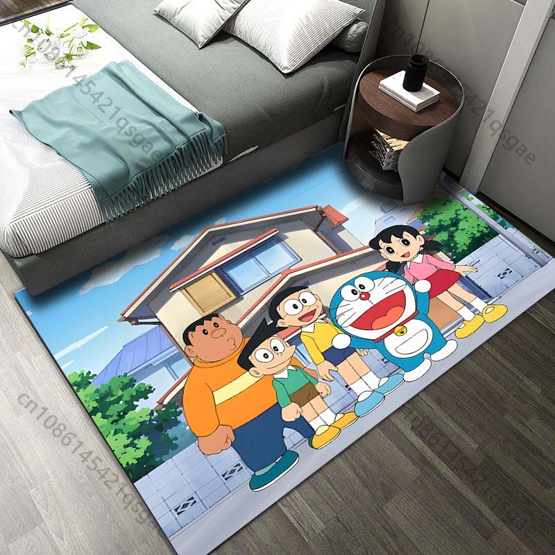Tapete com estampa do Doraemon - Luxury Home Textiles Usa avaliação e preço