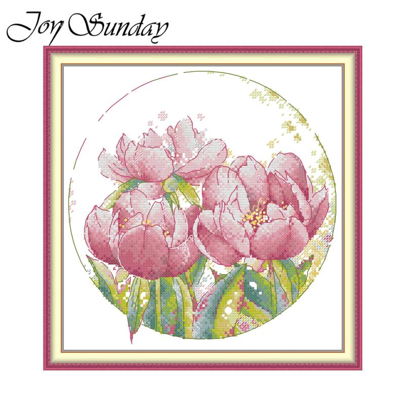 Kit de Bordado Joy Sunday com  - Home Textiles Discount avaliação e preço