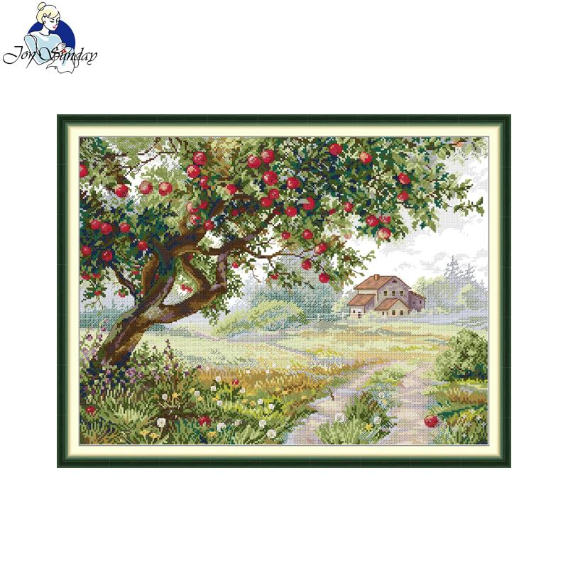 Kit de Bordado Joy Sunday Árvo - Home Textiles Discount avaliação e preço
