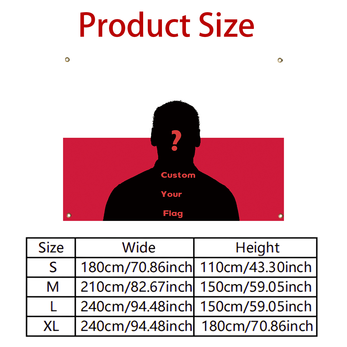 1Pc Bandeira Personalizada de  - Home Textiles Photos avaliação e preço