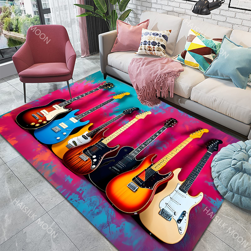 Amantes da música rock guitarr - Luxury Home Textiles Usa avaliação e preço