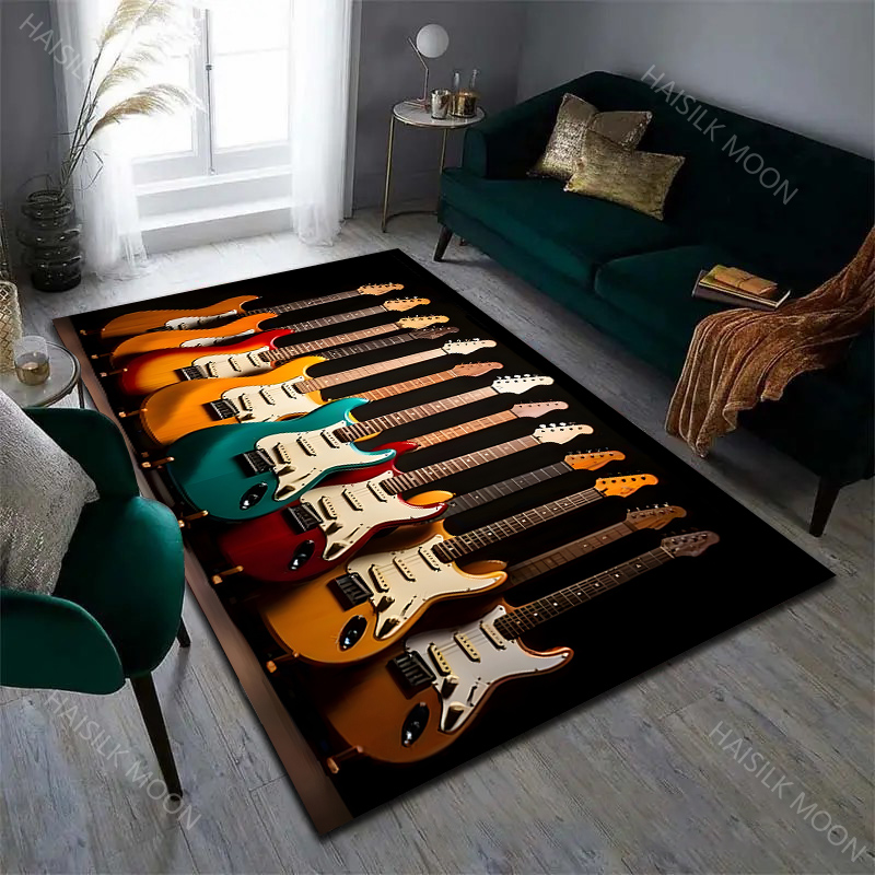 Amantes da música rock guitarr - Luxury Home Textiles Usa avaliação e preço