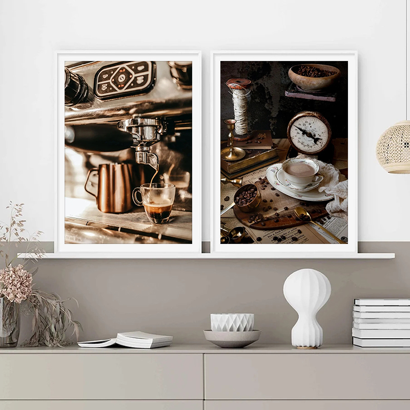 Grânulo de café do vintage mão - Home Textiles Discount avaliação e preço